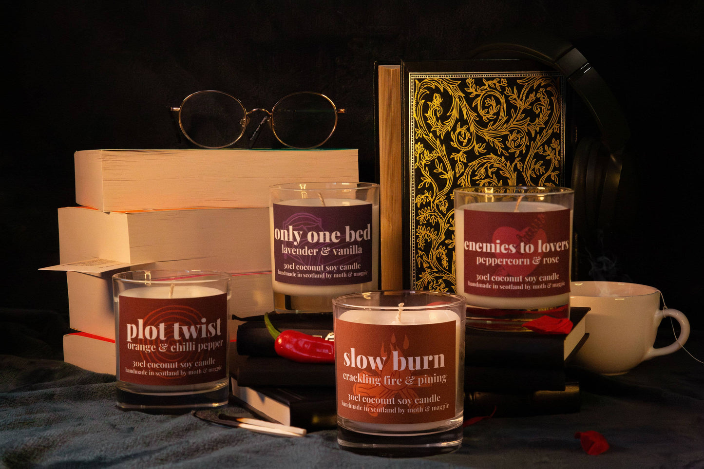Plot Twist | Handmade 30cl Bookish Candle