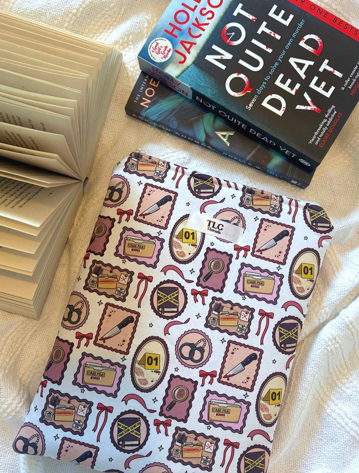 Book sleeve - ‘Alibis & Annotations’