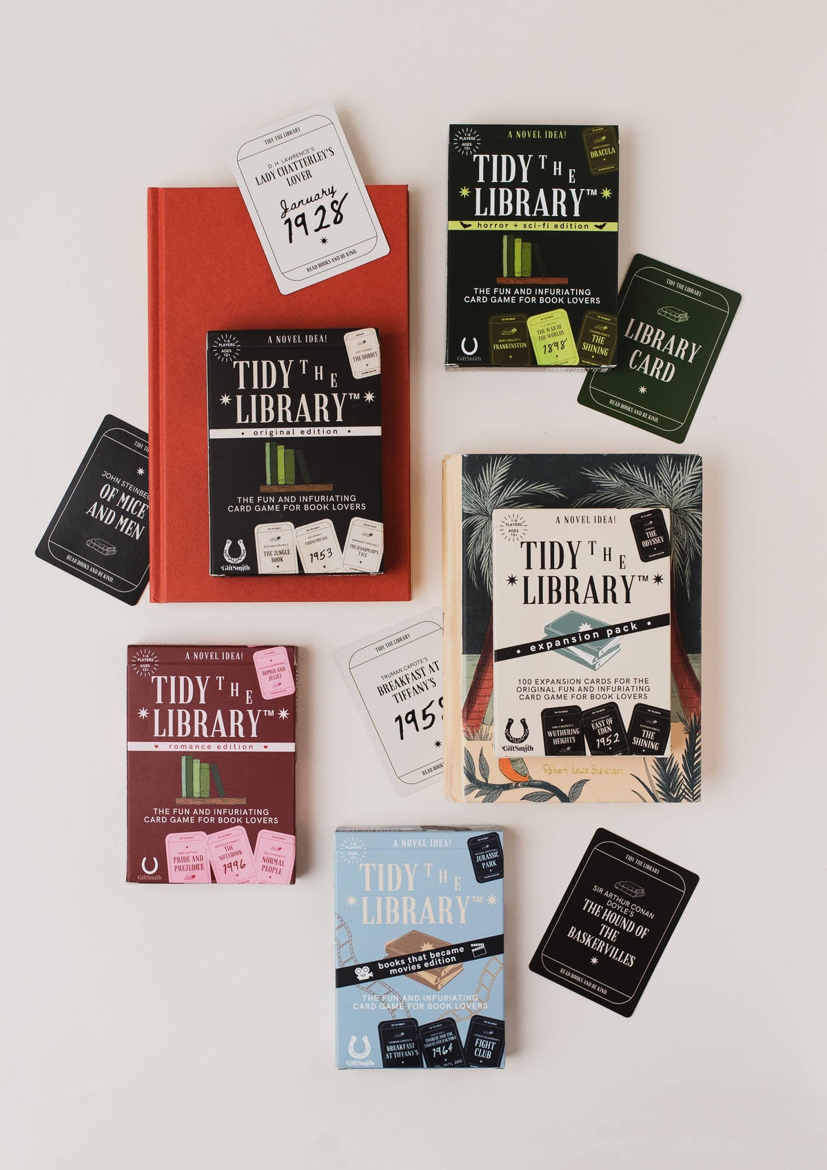 TIDY THE LIBRARY: Books that Became Movies Edition