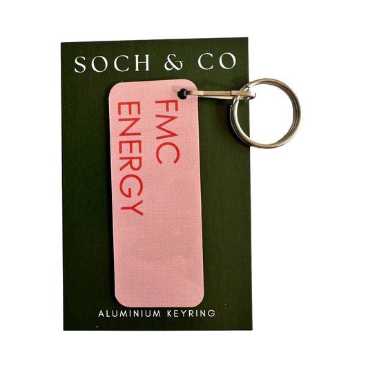 FMC energy bookish keyring
