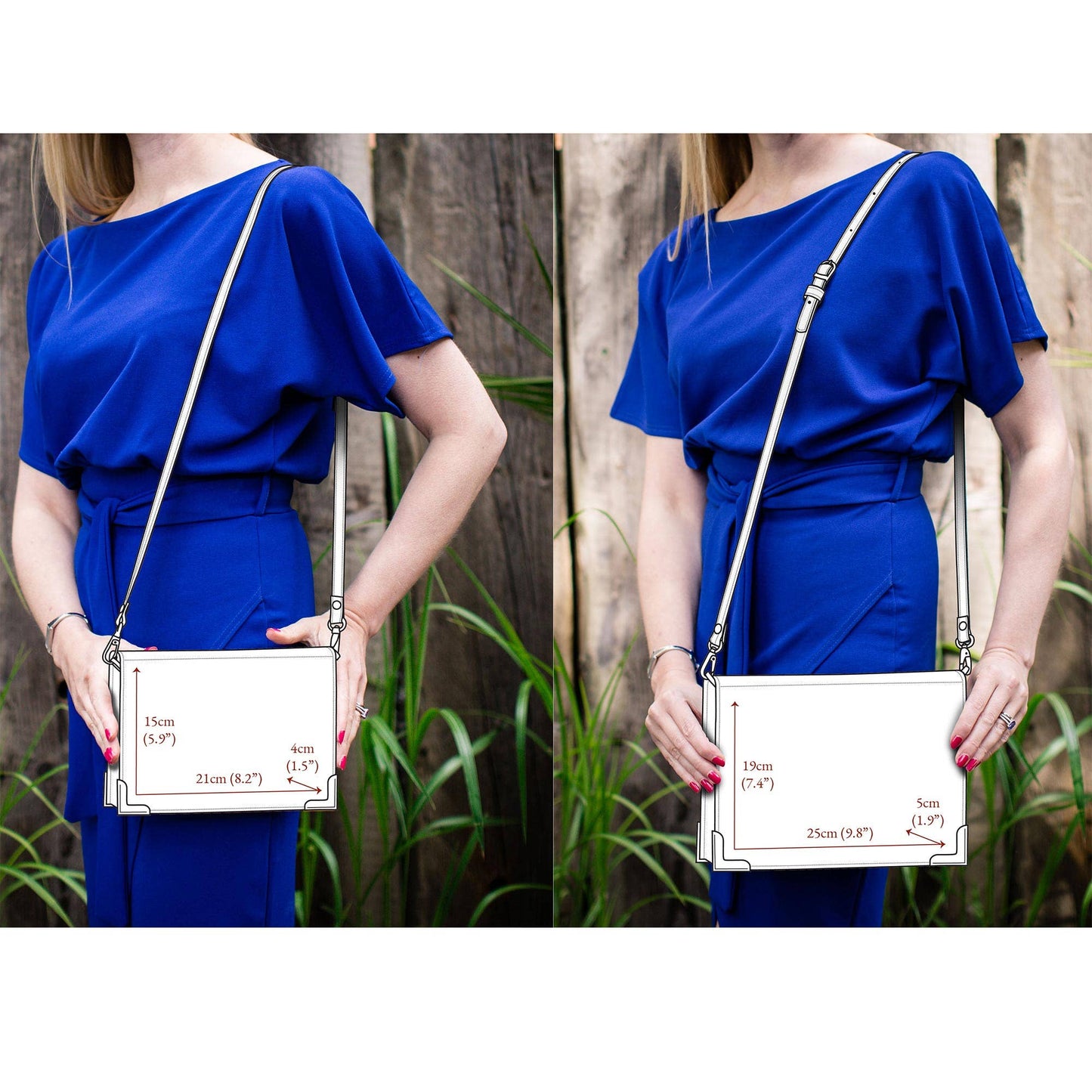 Murder on The Orient Express Blue Book Handbag Crossbody Purse