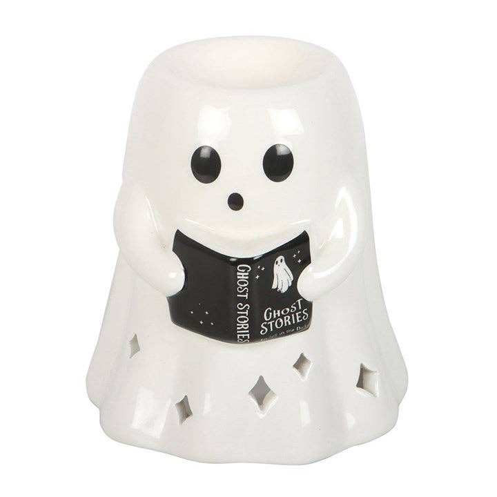 Ghost Stories Reading Ghost Halloween Oil Burner - PRE ORDER