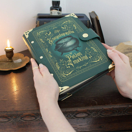 The Encyclopedia of Potion Making Refillable Ring Binder Notebook