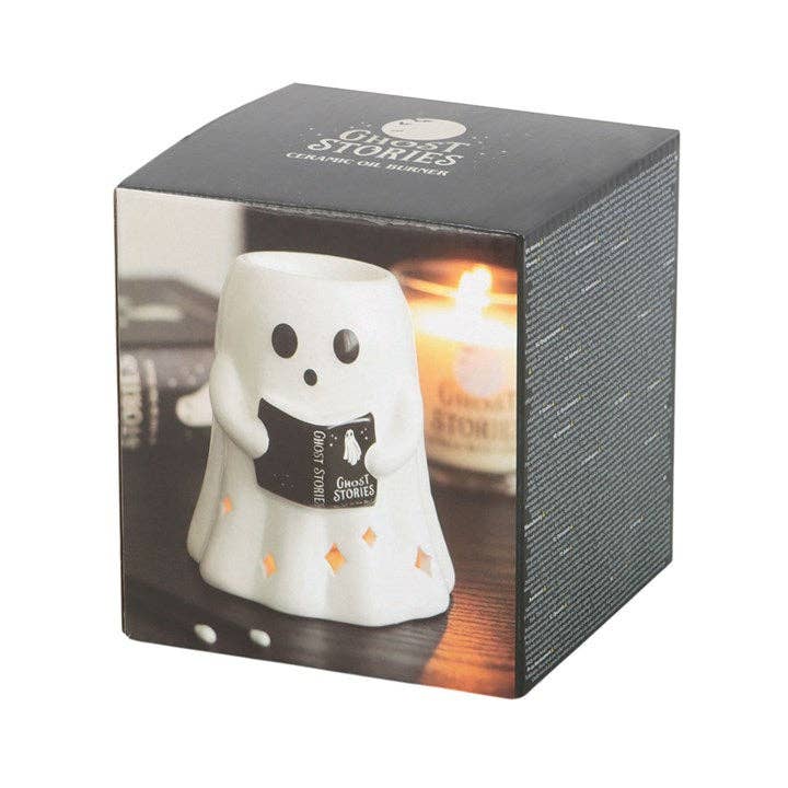 Ghost Stories Reading Ghost Halloween Oil Burner - PRE ORDER