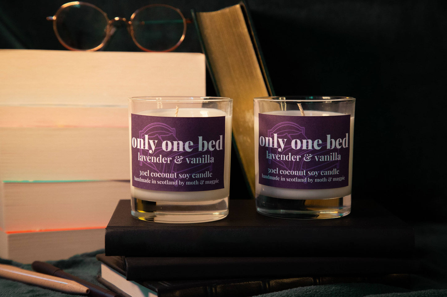Only One Bed | Handmade 30cl Bookish Candle