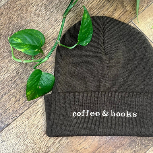 Coffee & Books Beanie