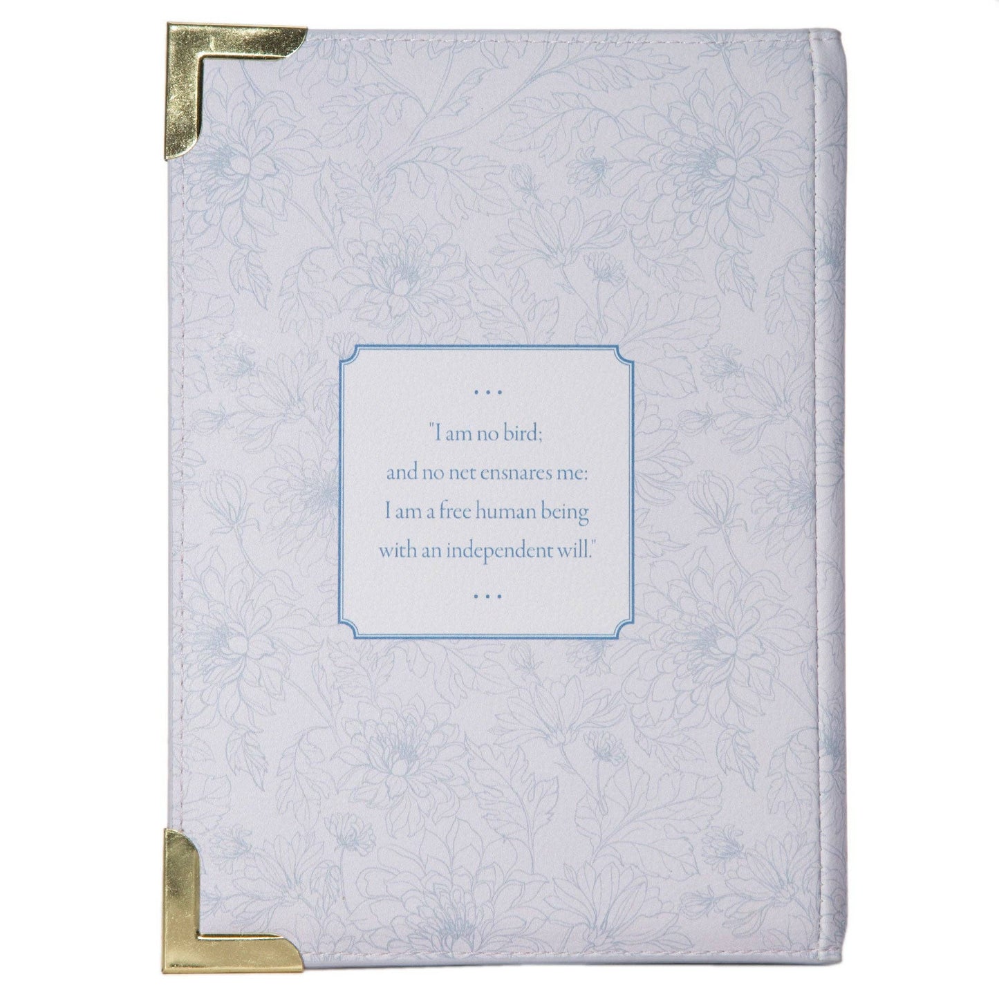 Jane Eyre Lilac Book Handbag Crossbody Purse