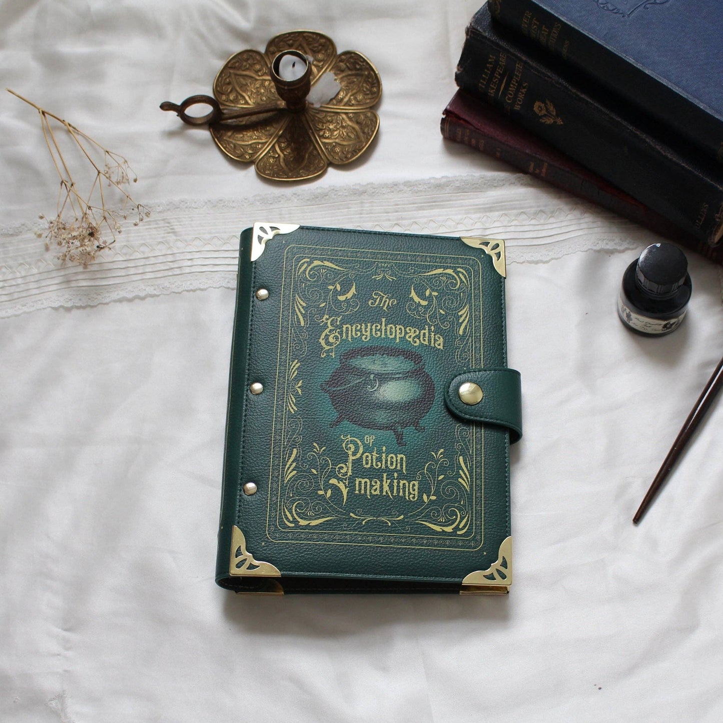 The Encyclopedia of Potion Making Refillable Ring Binder Notebook