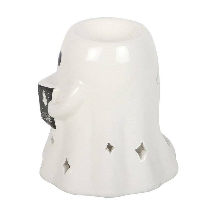 Ghost Stories Reading Ghost Halloween Oil Burner - PRE ORDER