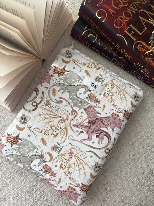 Fantasy Dragon book sleeve - Moonlit Menagerie