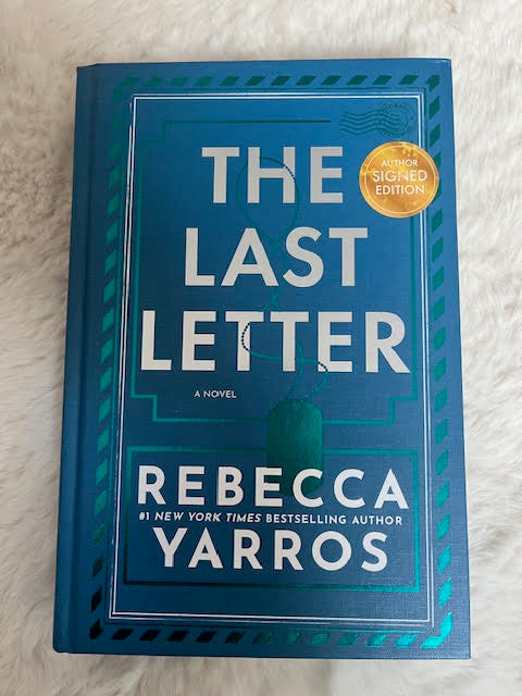 The Last Letter, Rebecca Yarros - Sprayed & SIGNED Edition